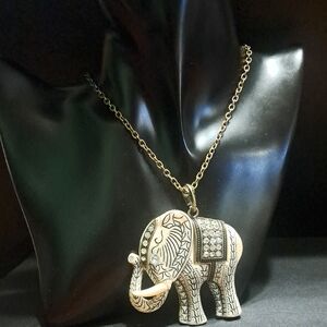 Vintage Fashion Elephant Necklace